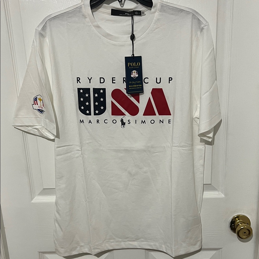 Polo by Ralph Lauren RLX Ryder Cup USA Graphic T-Shirt - White
